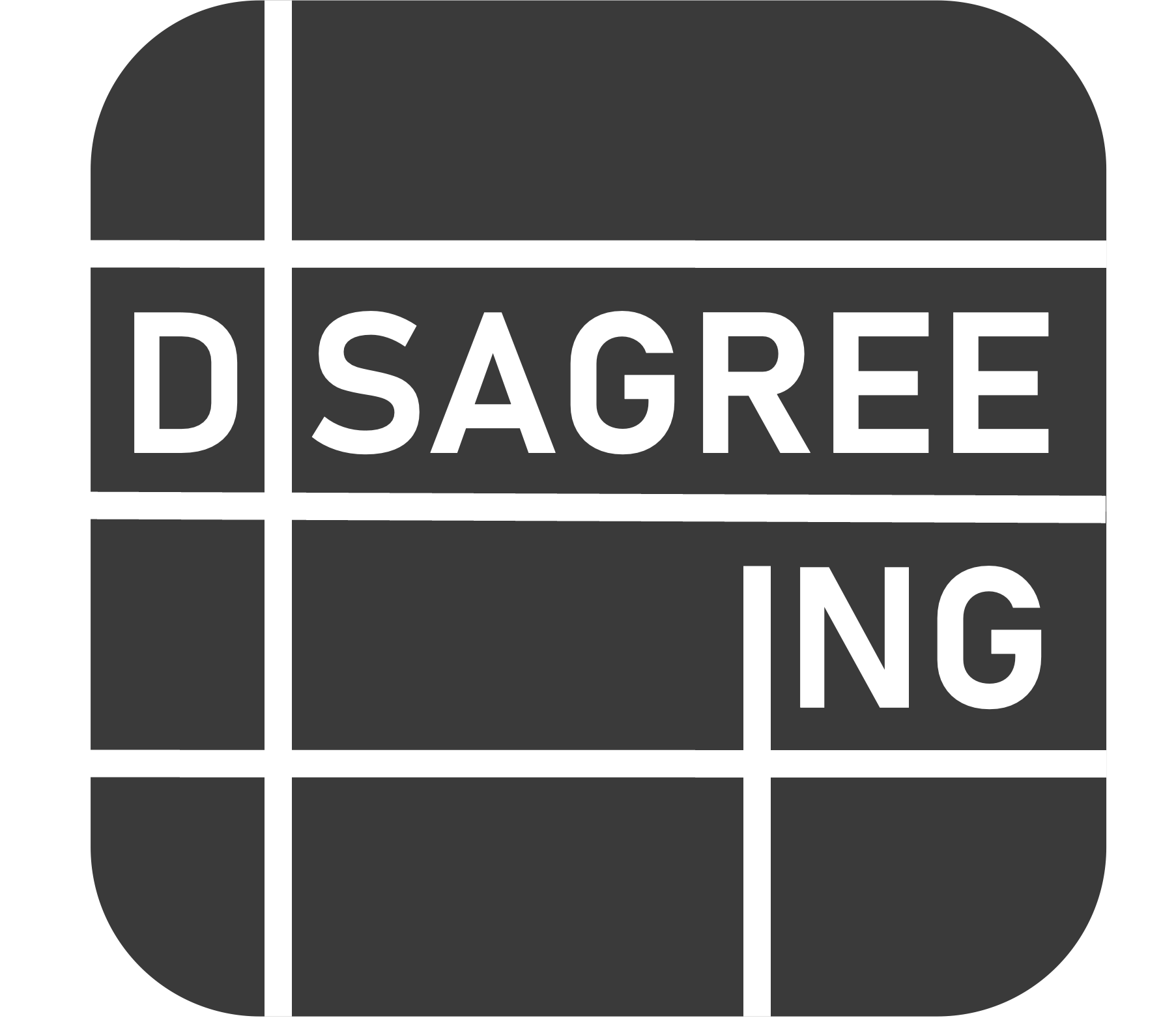 Disagree.ing Logo